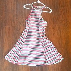 Holllister Striped Halter Dress Small
